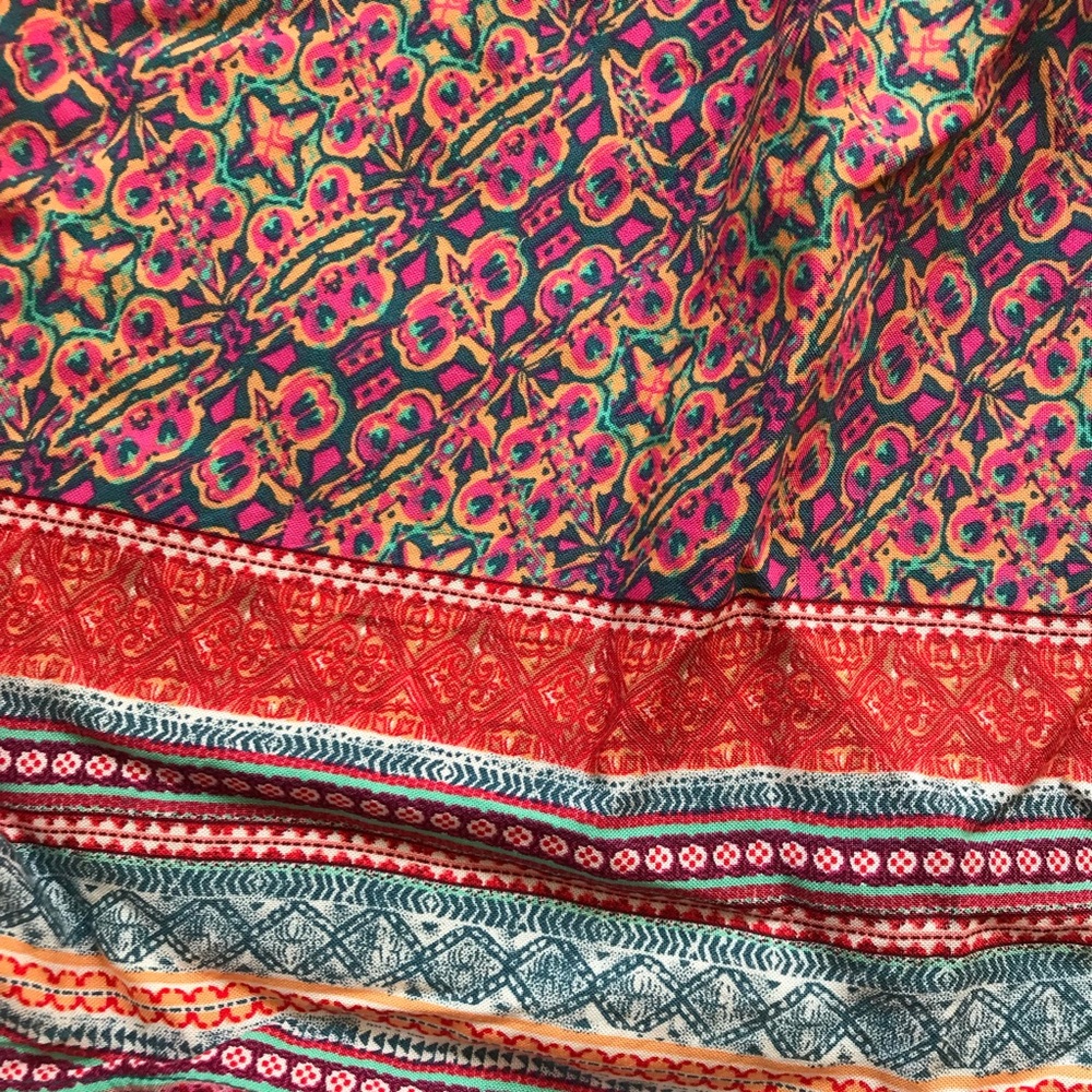 Colorful Mini Skirt - Picture 3 of 5